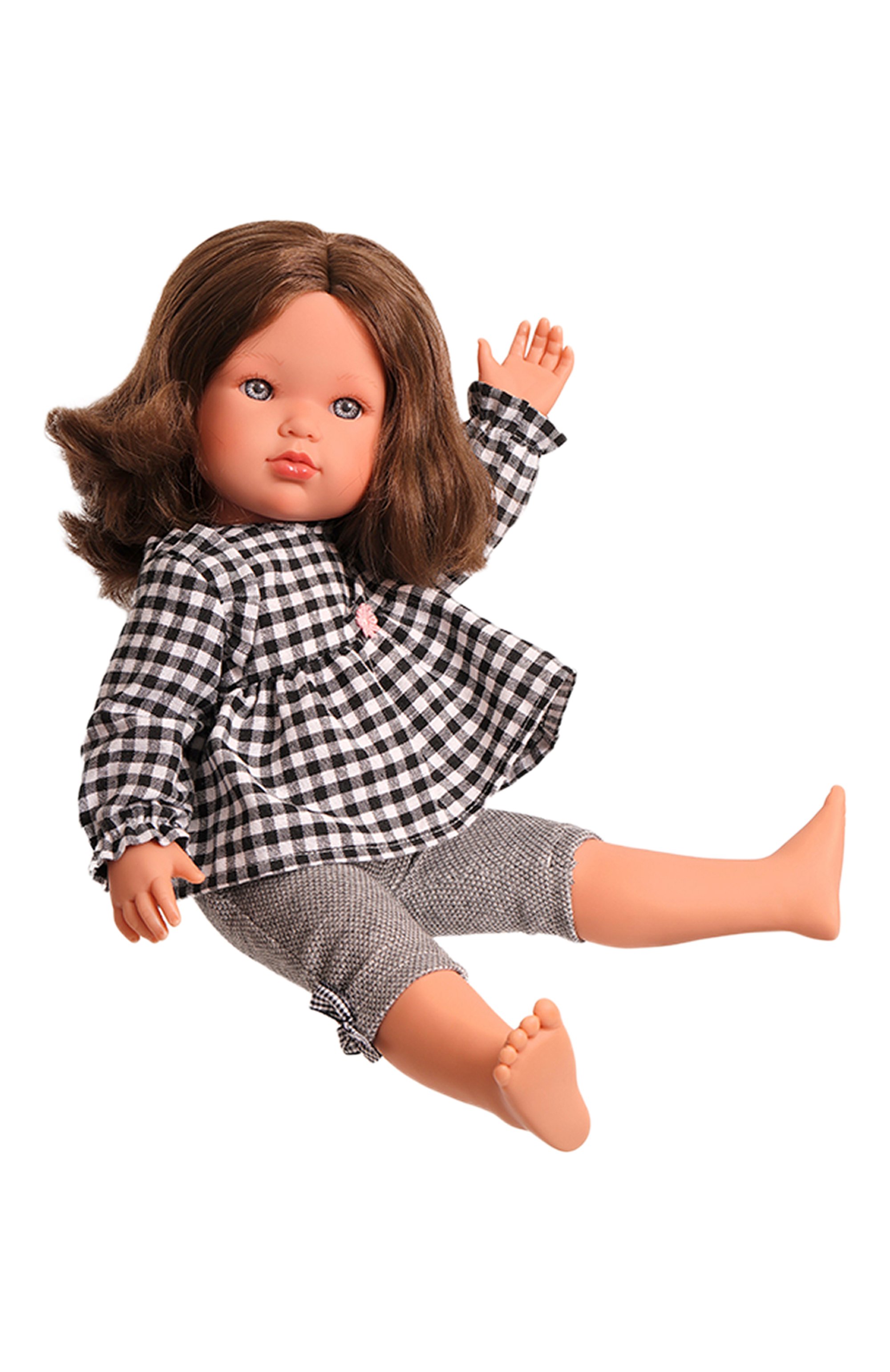 Кукла белла ANTONIO JUAN черно-белого цвета по цене 18820 руб., арт. 28224, фото 3 Кукла белла ANTONIO JUAN, арт. 28224, фото 3