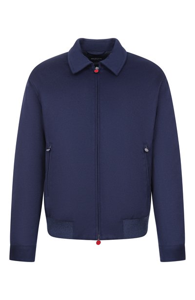 Мужской бомбер из шерсти викуньи KITON, арт. UW2233K0658E