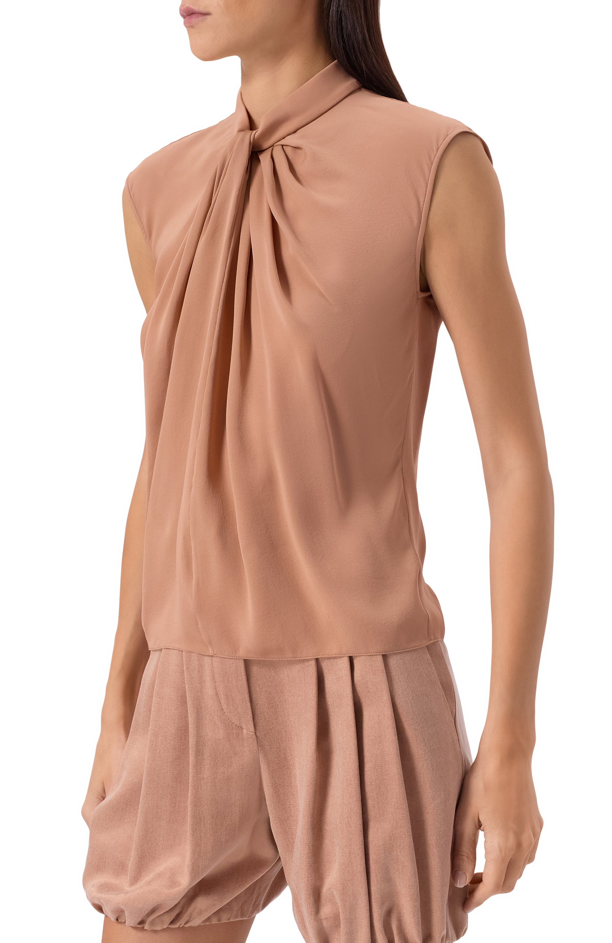 Шелковый топ GIORGIO ARMANI, арт. GW001107/TE14025, фото 3