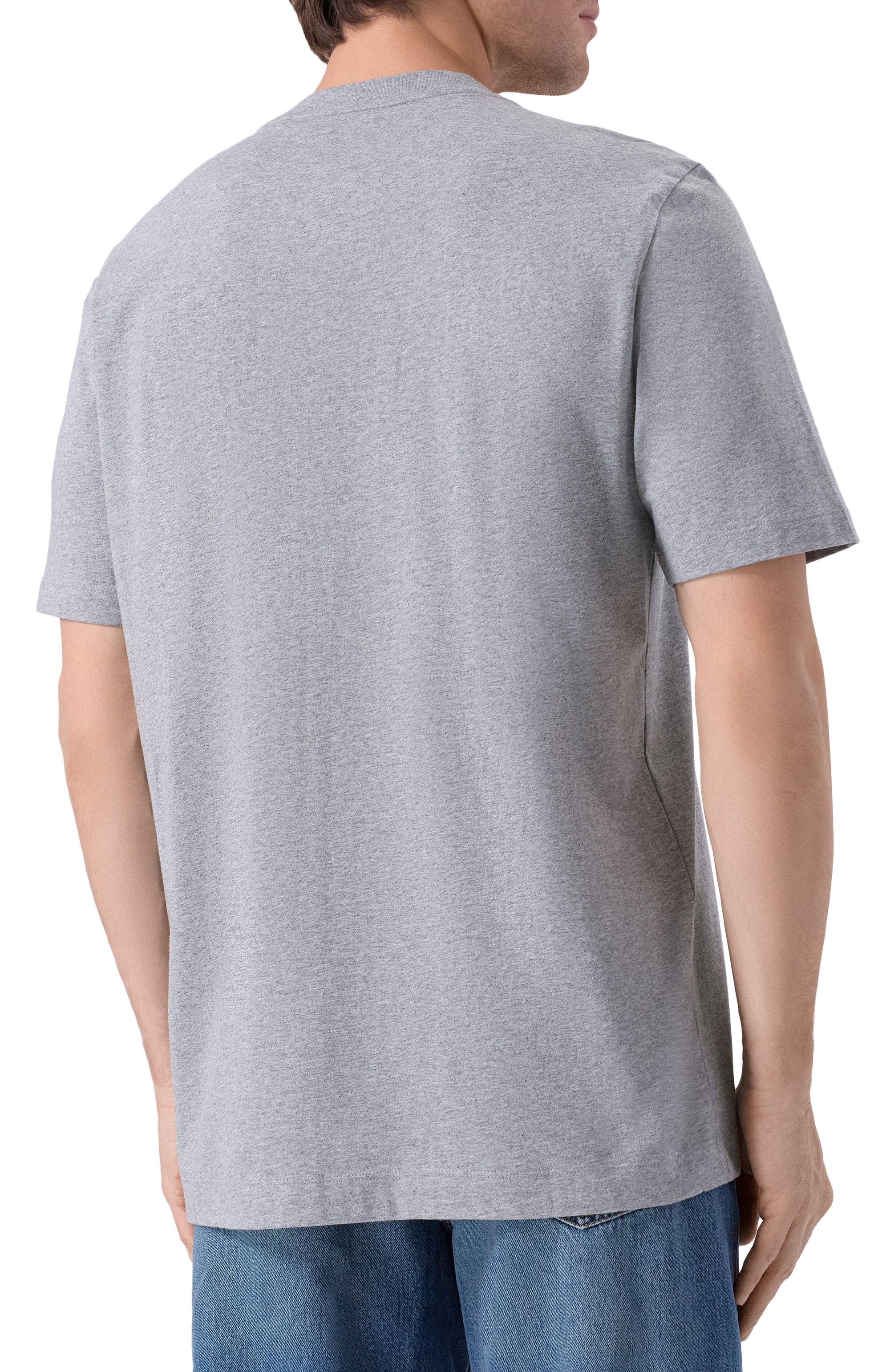 Хлопковая футболка BOSS, арт. 50468347, фото 4