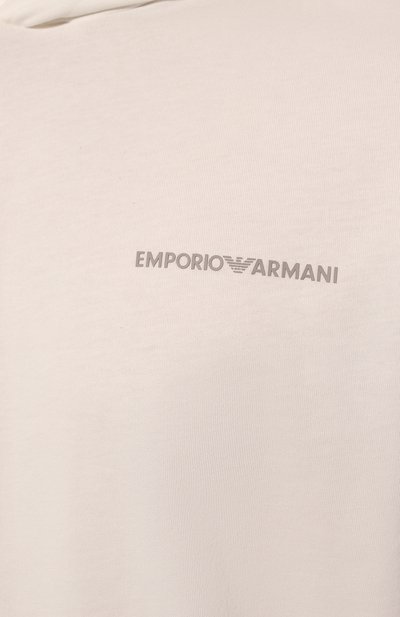 Хлопковое худи EMPORIO ARMANI, арт. 3R1TT3/1JWZZ, фото 5