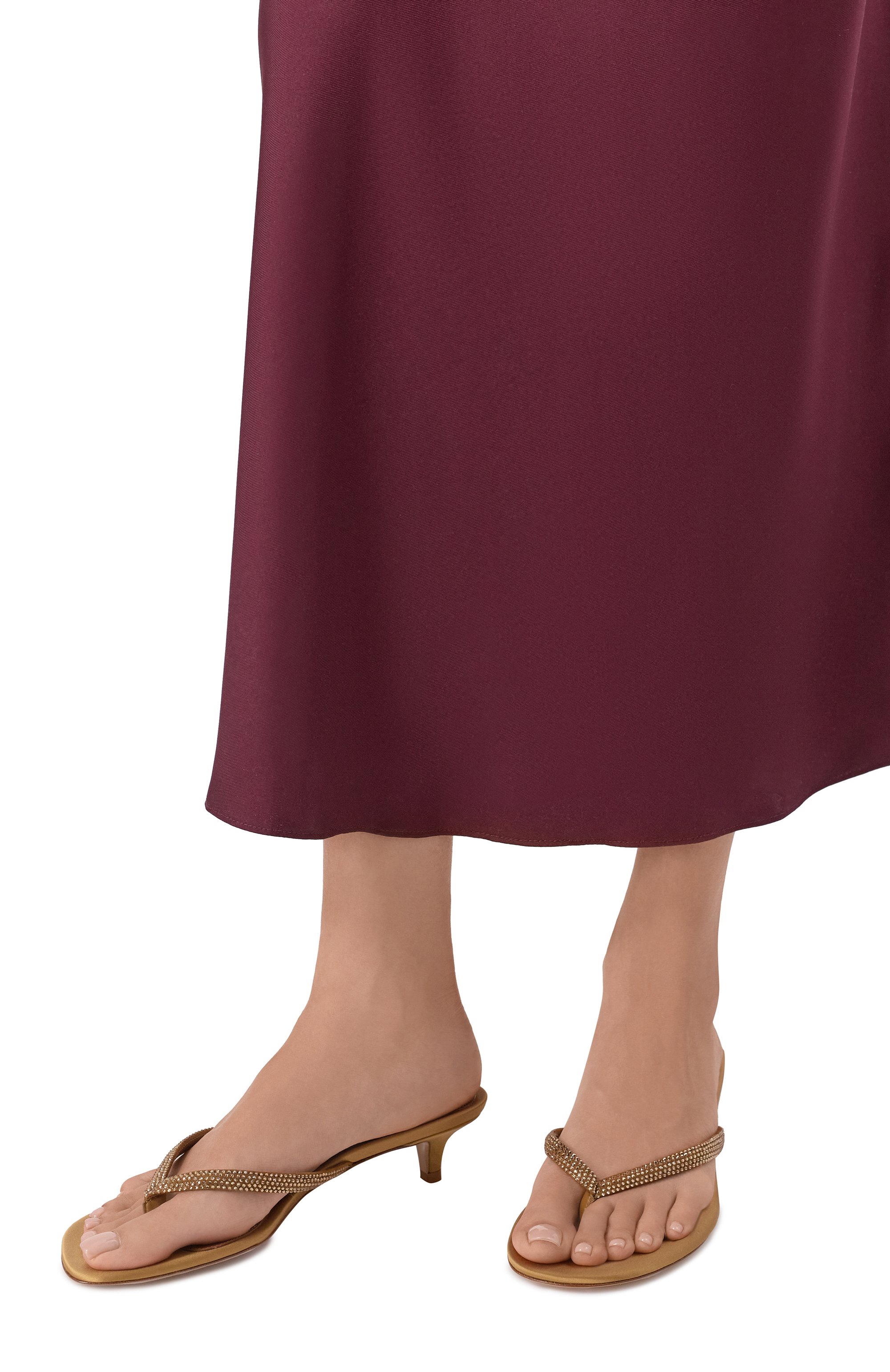 Замшевые мюли india 35 GIANVITO ROSSI бронзового цвета по цене 117500 руб., арт. G10142.35RIC.CMID0BR, фото 2 Замшевые мюли india 35 GIANVITO ROSSI, арт. G10142.35RIC.CMID0BR, фото 2