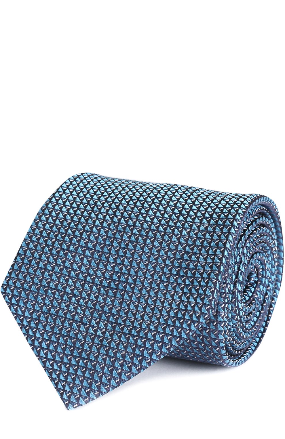 Шелковый галстук с узором LANVIN, арт. 2401/TIE, фото 1