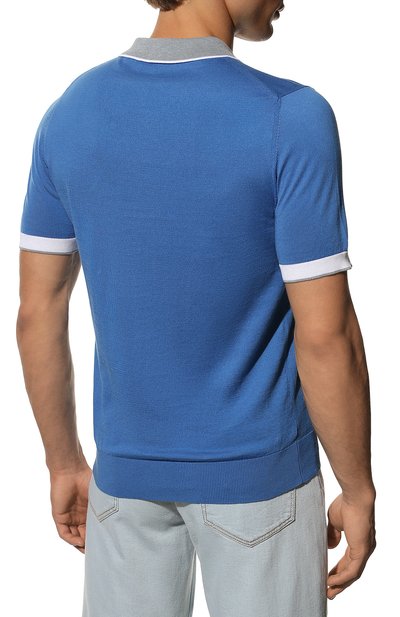 Хлопковое поло ANDREA CAMPAGNA, арт. P22-104, фото 4