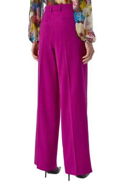 Шерстяные брюки DOLCE & GABBANA, арт. FTC3MT/FUBFL, фото 4