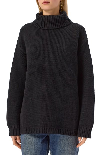 Свитер из шерсти и кашемира ELIE SAAB, арт. T0230NF25/W0007, фото 3