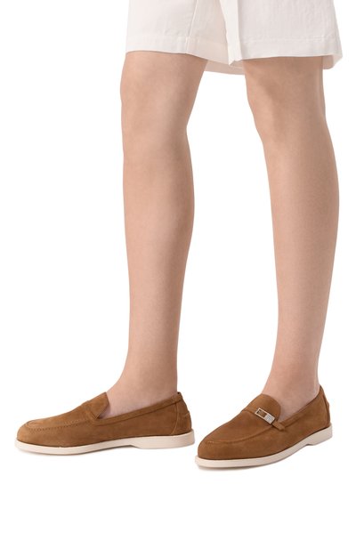 Замшевые лоферы yacht LE SILLA, арт. 6132Y020MGPPSUD, фото 3