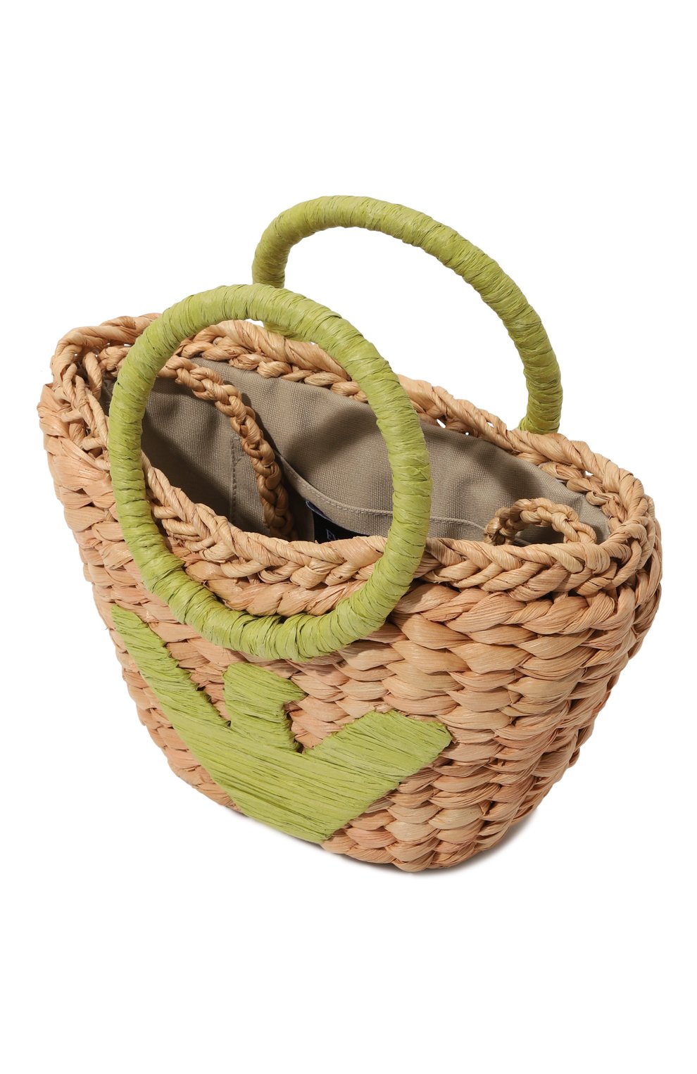 Сумка EMPORIO ARMANI бежевого цвета по цене 16500 руб., арт. 392561/4R573, фото 3 Сумка EMPORIO ARMANI, арт. 392561/4R573, фото 3