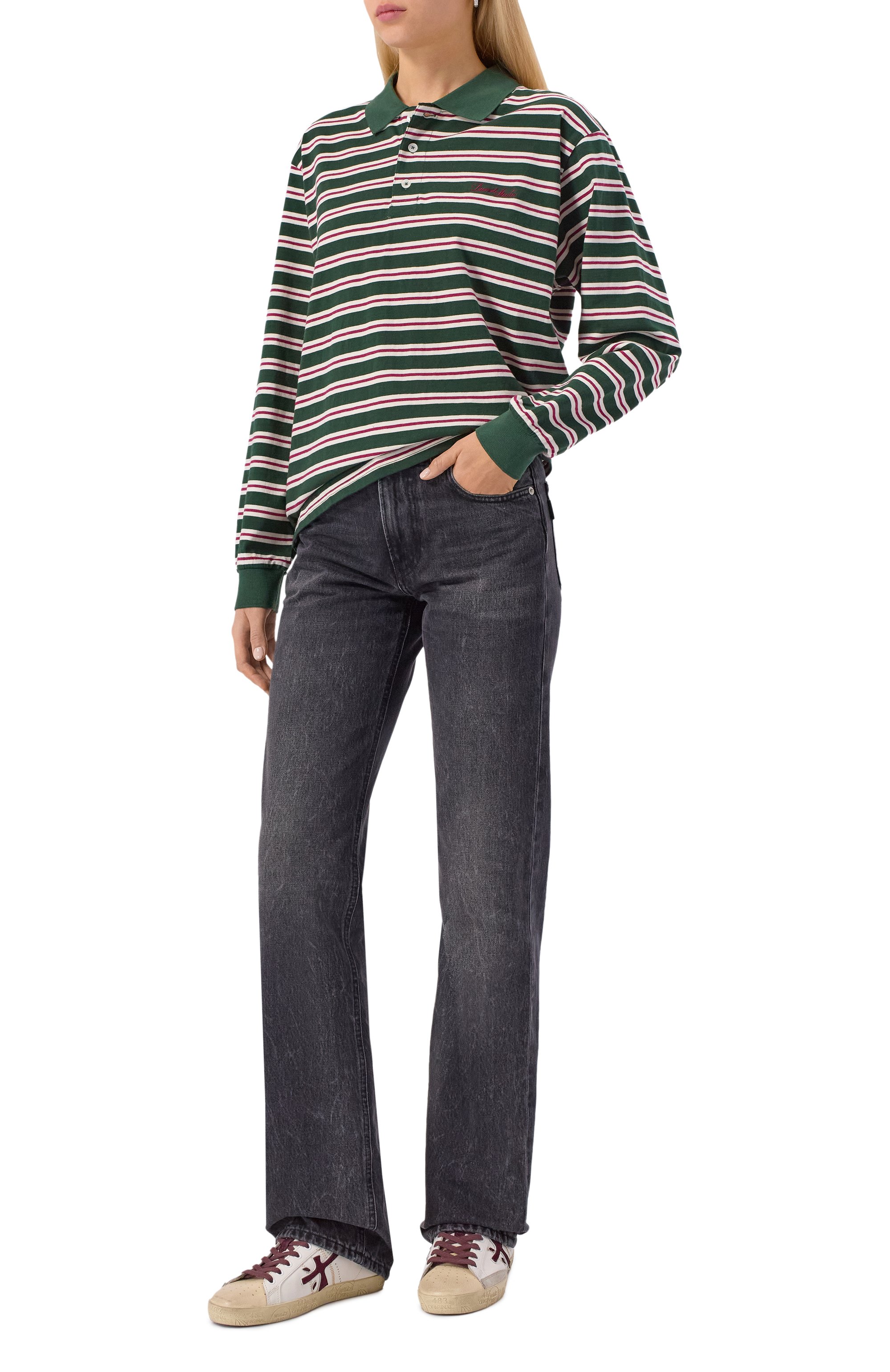 Хлопковое поло DUNST, арт. UDTS5C119E3, фото 2