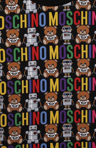 Комплект из футболки и лонгслива MOSCHINO, арт. HMK024/LBB72/4A-8A, фото 4