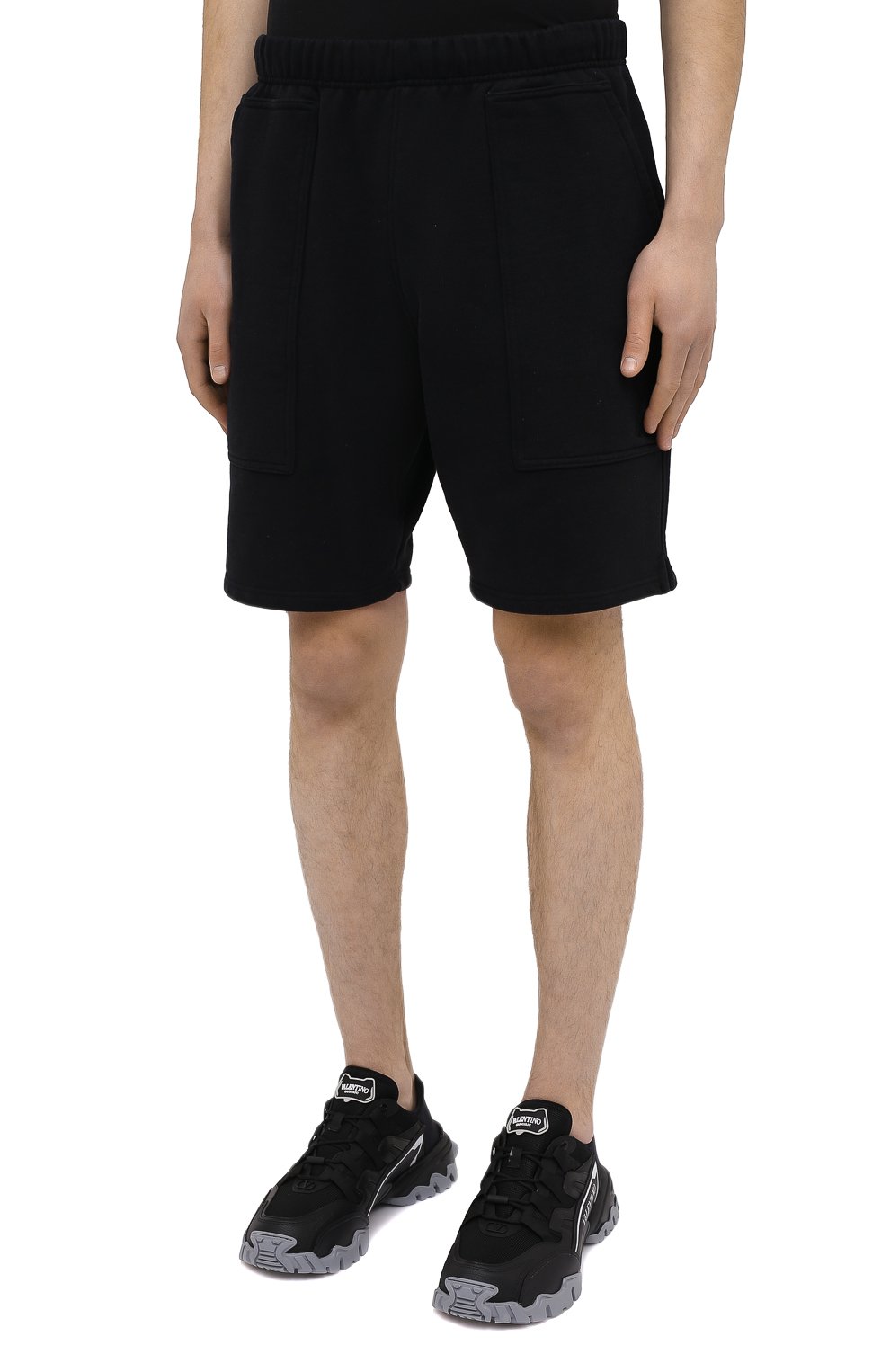 Хлопковые шорты AMI, арт. E21HJ328.747, фото 3