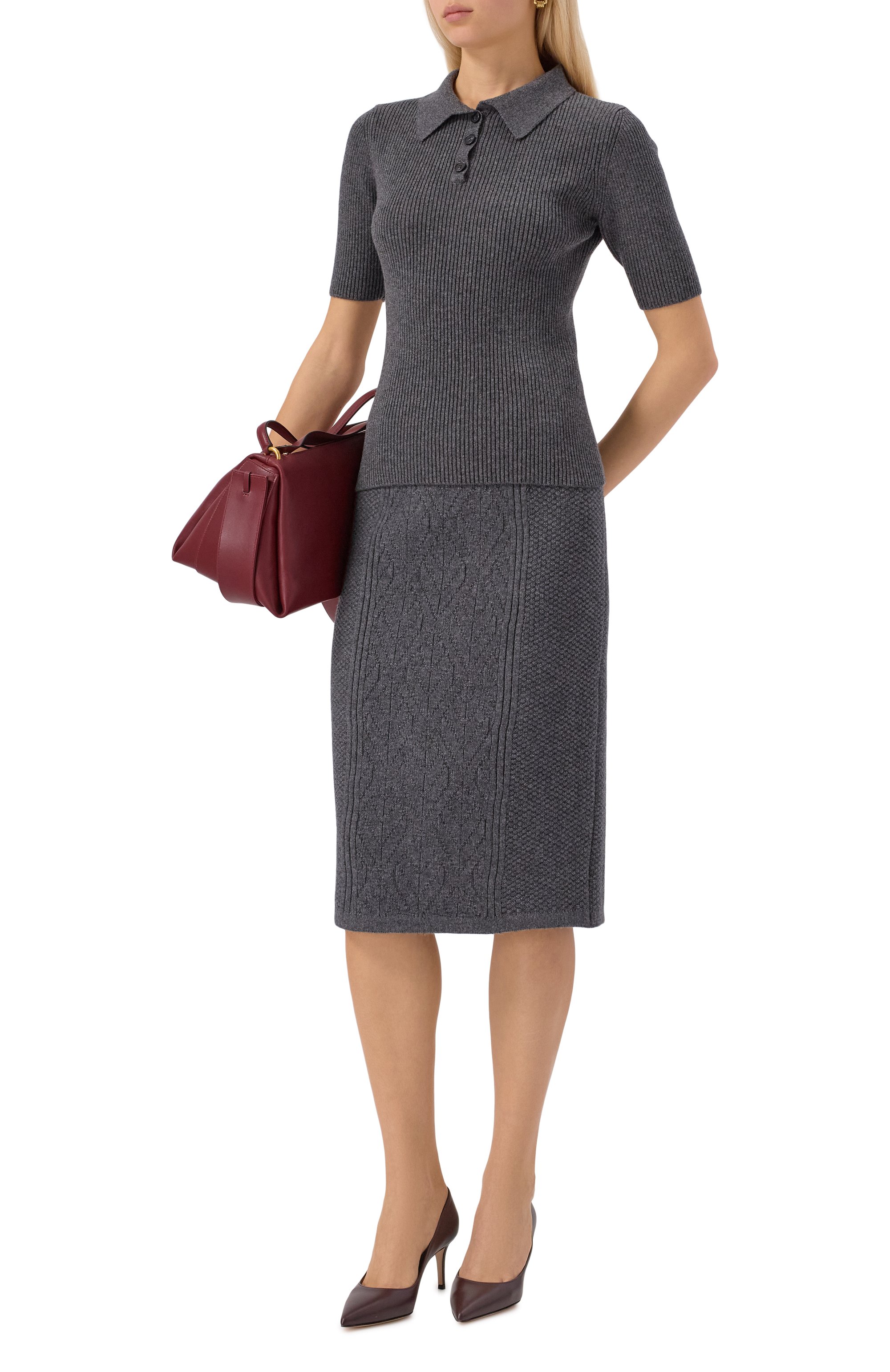 Поло из шерсти и кашемира FREEAGE, арт. W26.JM158.2030.991, фото 2