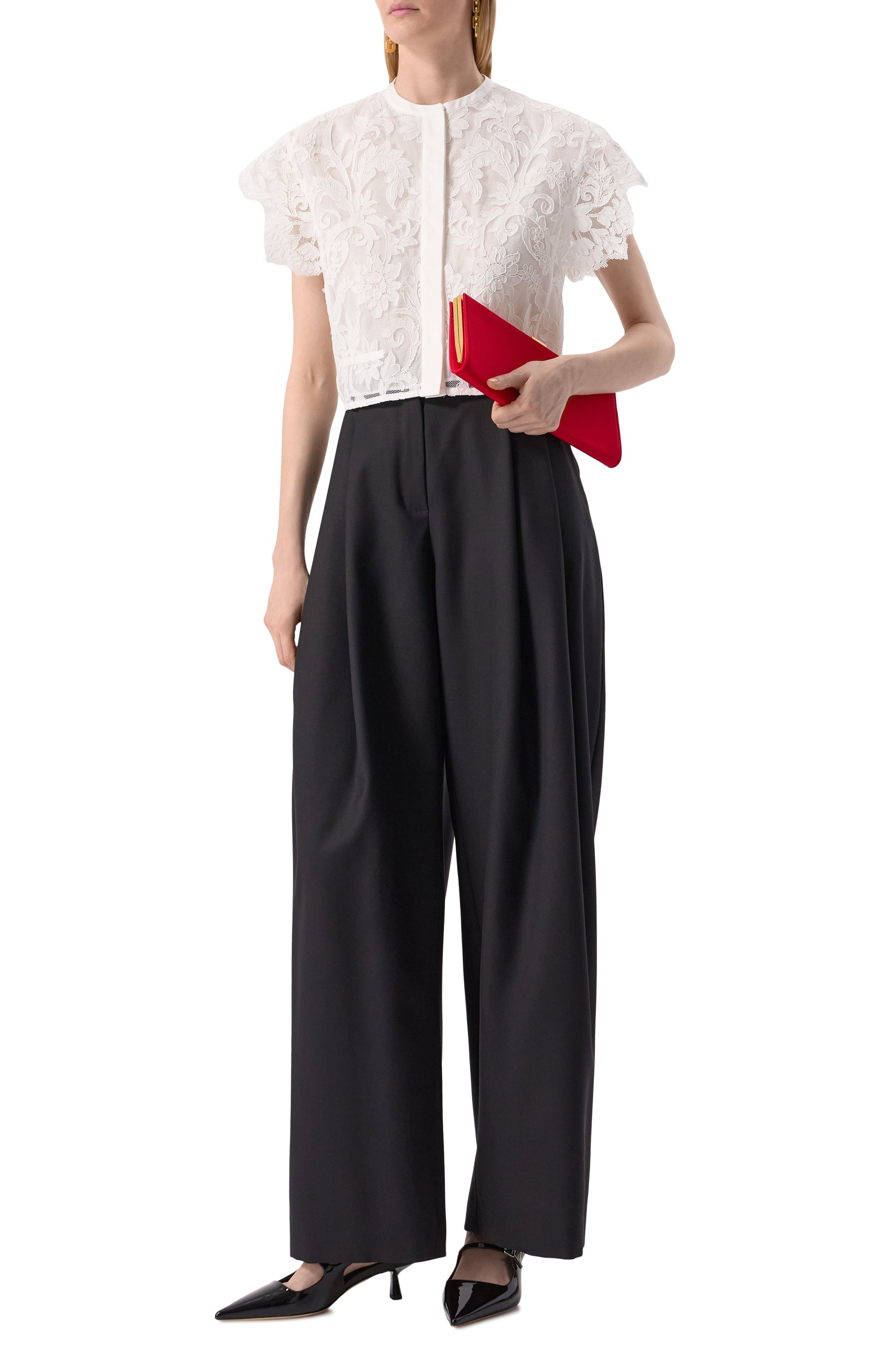 Кожаные туфли didi 45 JIMMY CHOO, арт. DIDI 45/PAT, фото 2