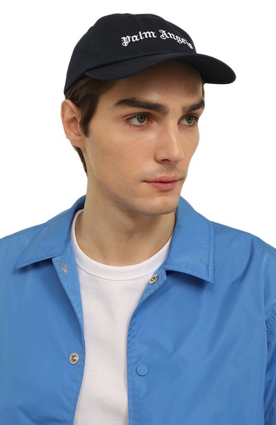 Хлопковая бейсболка PALM ANGELS, арт. PMLB003C99FAB0014601, фото 2