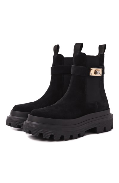 Женские замшевые челси trek DOLCE & GABBANA, арт. CT1002/A3G54