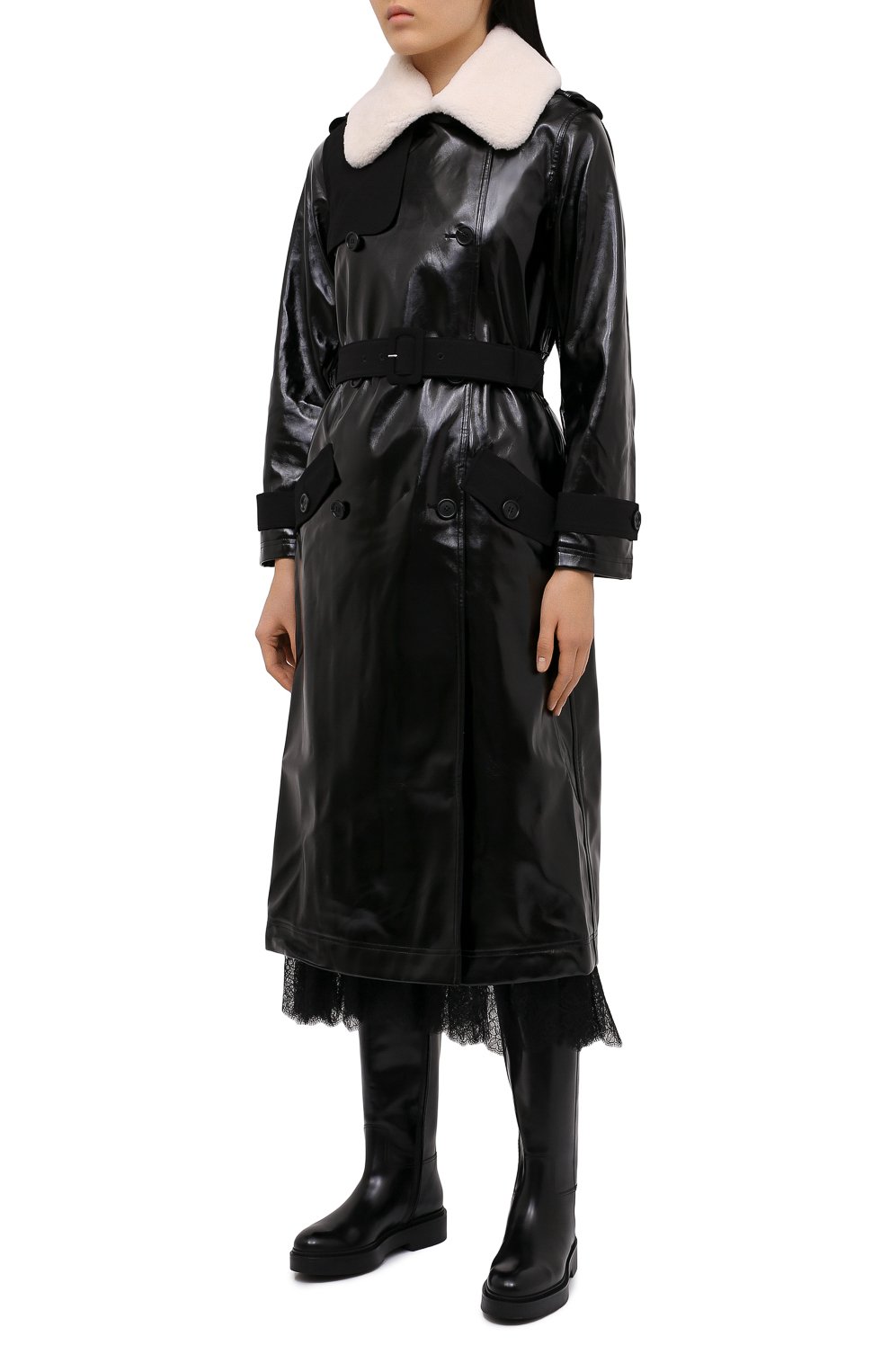 Двубортное пальто SELF-PORTRAIT, арт. AW20-147, фото 3