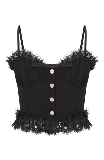 Женский шелковый топ ALESSANDRA RICH, арт. FABX4320/F3057