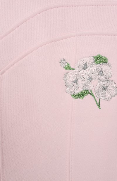 Хлопковый свитшот MONNALISA, арт. 79G600, фото 3