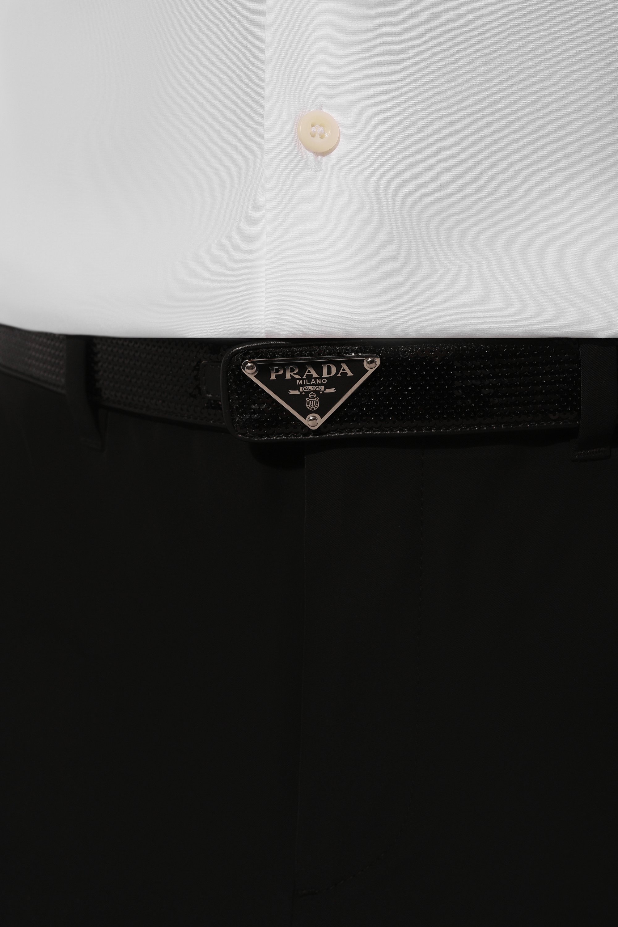 Ремень с отделкой пайетками PRADA, арт. 2CM254-959-F0002, фото 2
