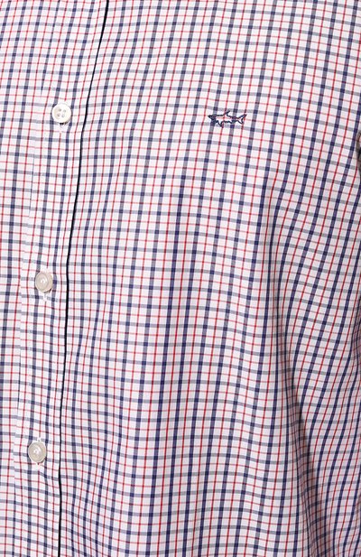 Хлопковая рубашка PAUL&SHARK, арт. 23413142J, фото 5