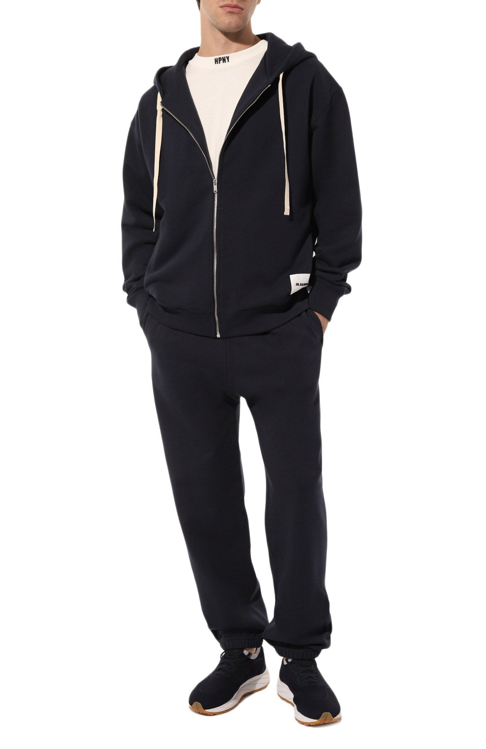 Хлопковые джоггеры JIL SANDER, арт. J47KA0125/J20039, фото 2