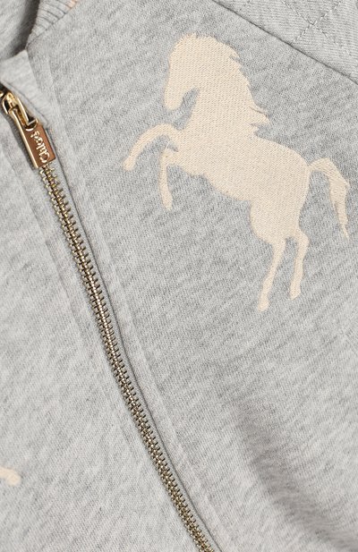 Хлопковый кардиган CHLOÉ, арт. C06090/3M-18M, фото 3