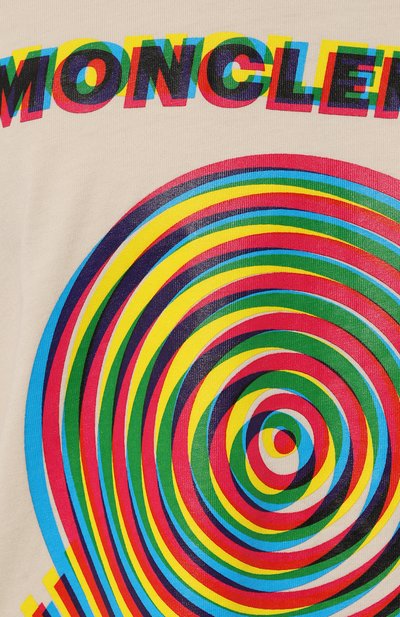 Хлопковая футболка MONCLER GENIUS, арт. 8C000-12-M2326, фото 5
