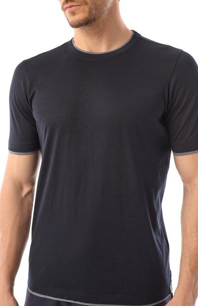 Футболка из шелка и хлопка GRAN SASSO, арт. 60123/78410, фото 5