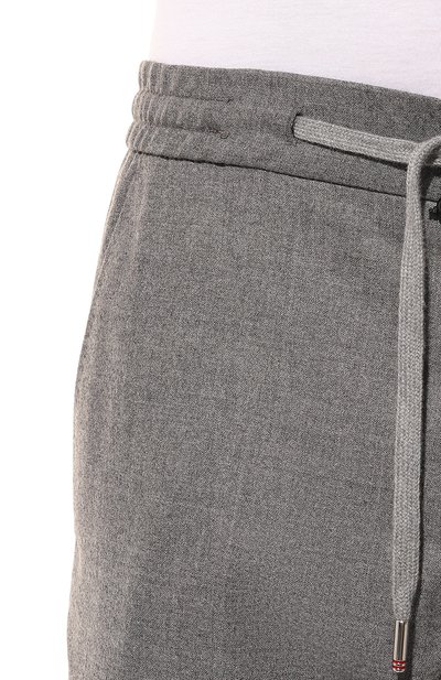 Шерстяные брюки MARCO PESCAROLO серого цвета по цене 56200 руб., арт. CARACCI0L0/5015, фото 5 Шерстяные брюки MARCO PESCAROLO, арт. CARACCI0L0/5015, фото 5