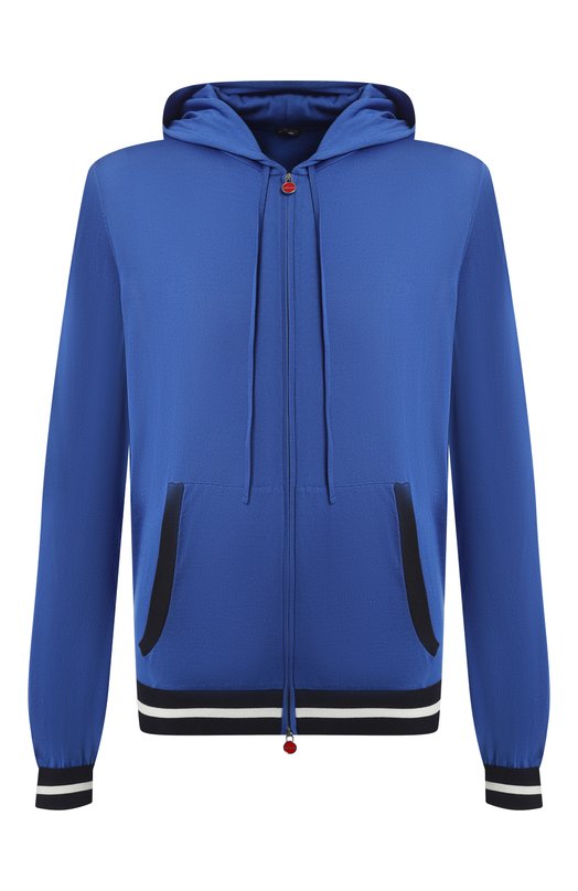 

Хлопковая толстовка Kiton, Синий