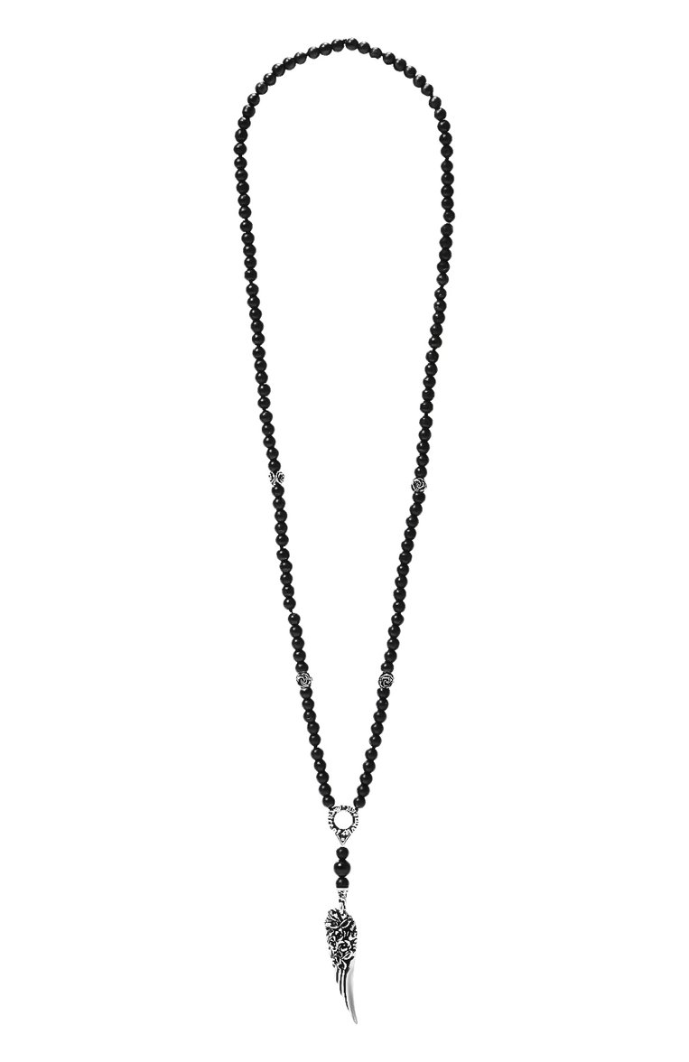 Мужского бидсы ангелы и демоны GL JEWELRY серебряного цвета, арт. PB505 | Фото 1 (Нос: Не проставлено; Региональные ограничения белый список (Axapta Mercury): Не проставлено; Материал: Серебро, Камень)