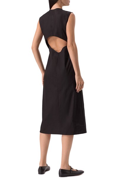 Хлопковое платье MSGM, арт. 3841MDA23/257126, фото 4