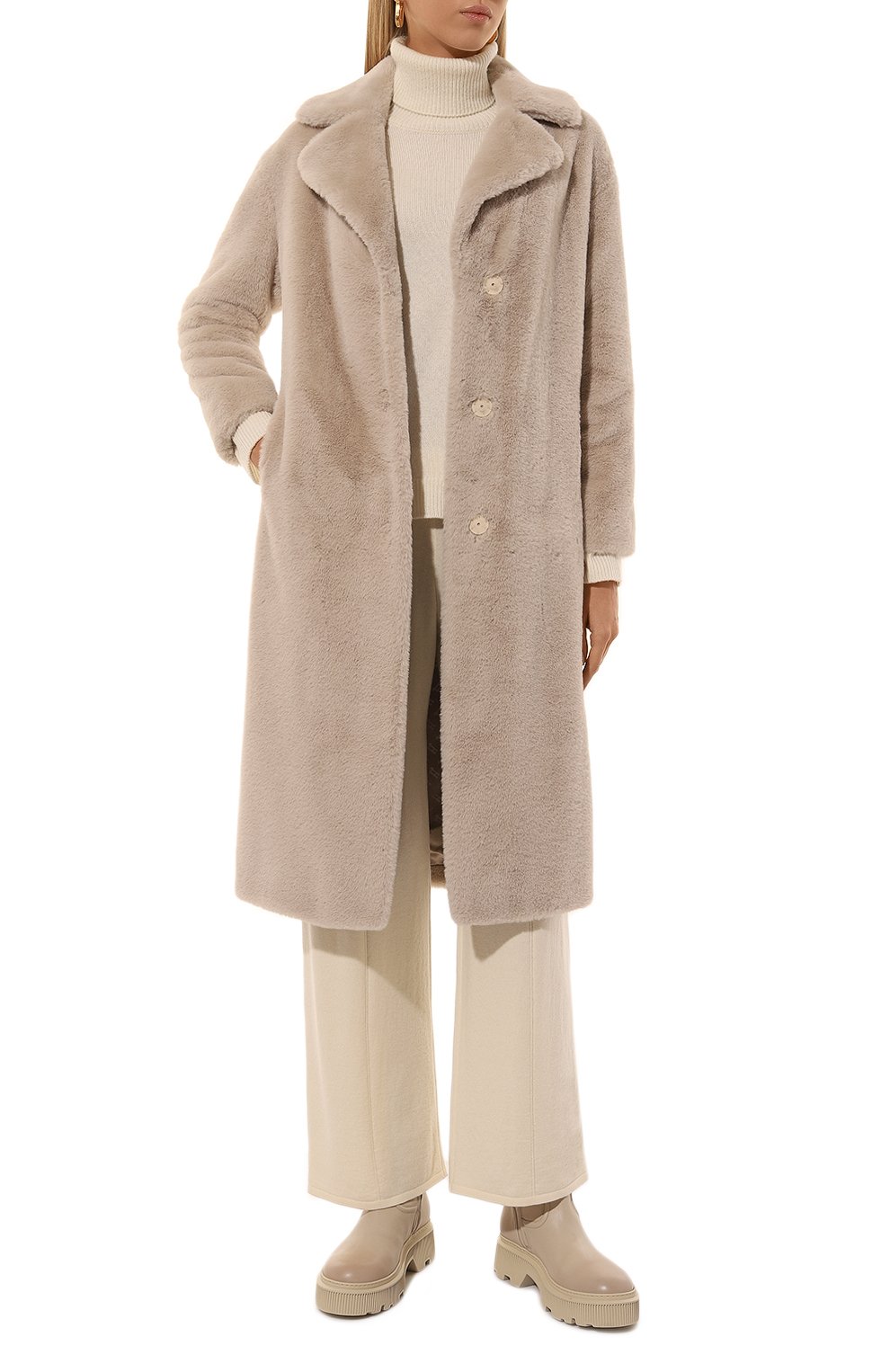 Шуба из экомеха HERNO, арт. CA000543D/12422, фото 2