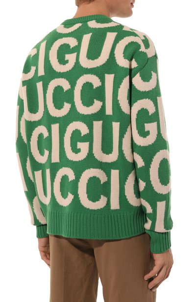 Шерстяной свитер GUCCI, арт. 763672/XKDLV, фото 4
