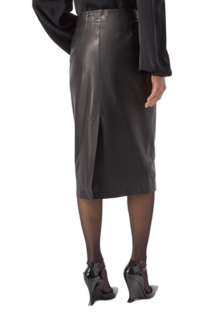 Кожаная юбка JACOB LEE, арт. WLS092SS25B, фото 4
