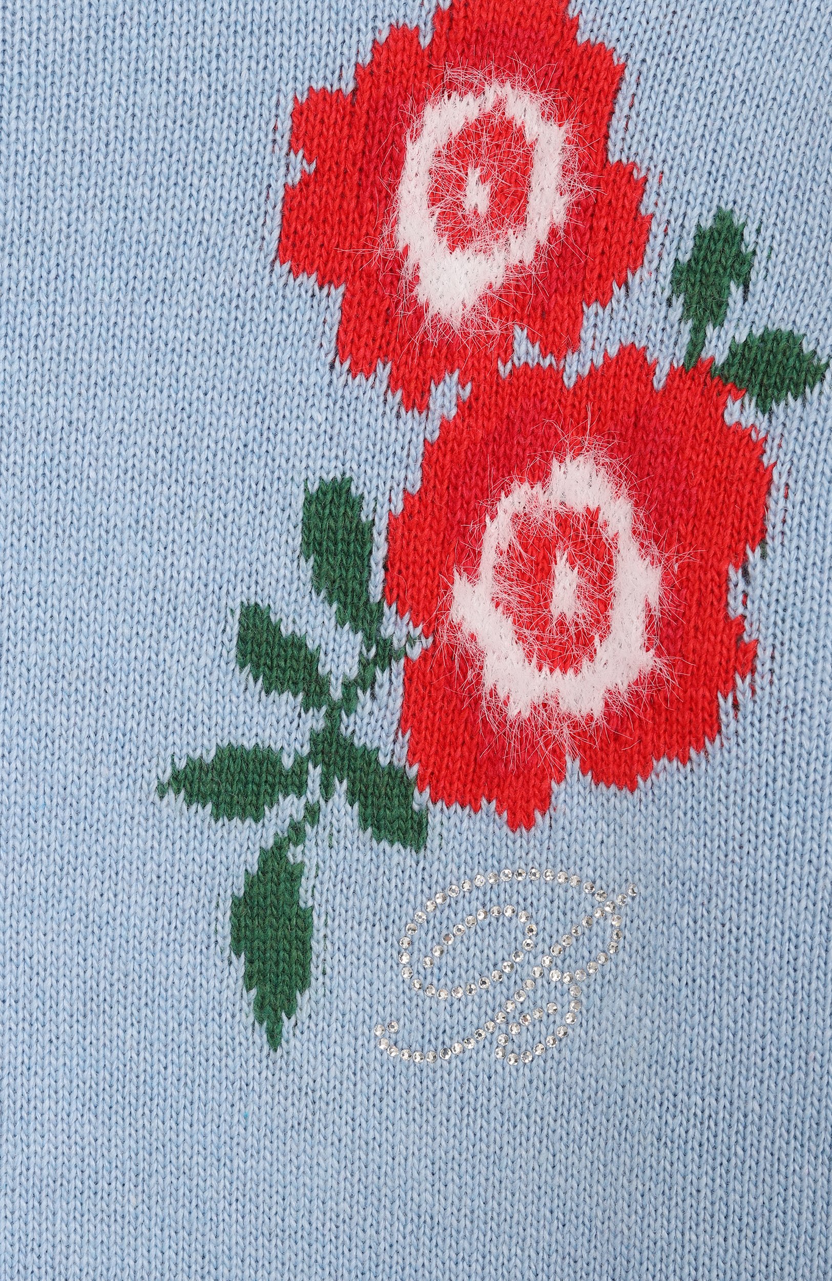 Пуловер из вискозы и шерсти BLUMARINE, арт. BFMA033C/FL166, фото 3
