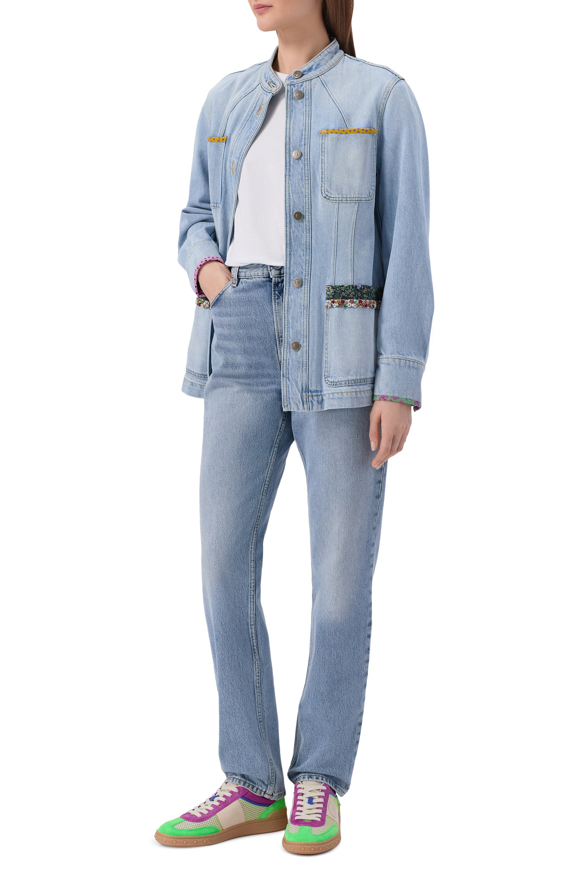 Комбинированные кеды upvillage VALENTINO, арт. 8W2S0IL9/VUY, фото 3