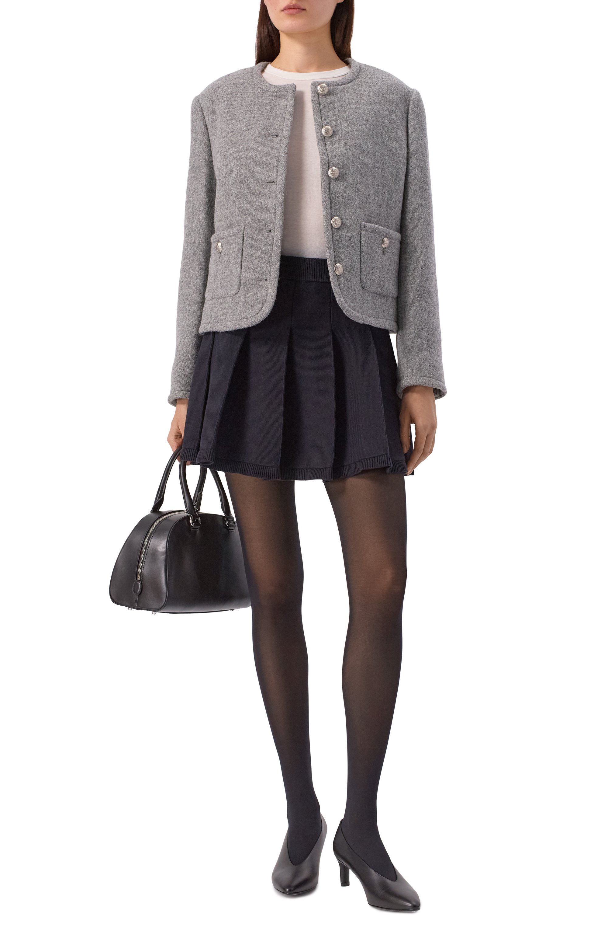 Плиссированная юбка THE KOOPLES, арт. FJUP31015K, фото 2