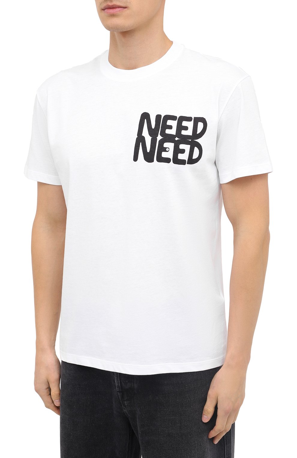 Хлопковая футболка VALENTINO, арт. UV0MG10V6WH, фото 3