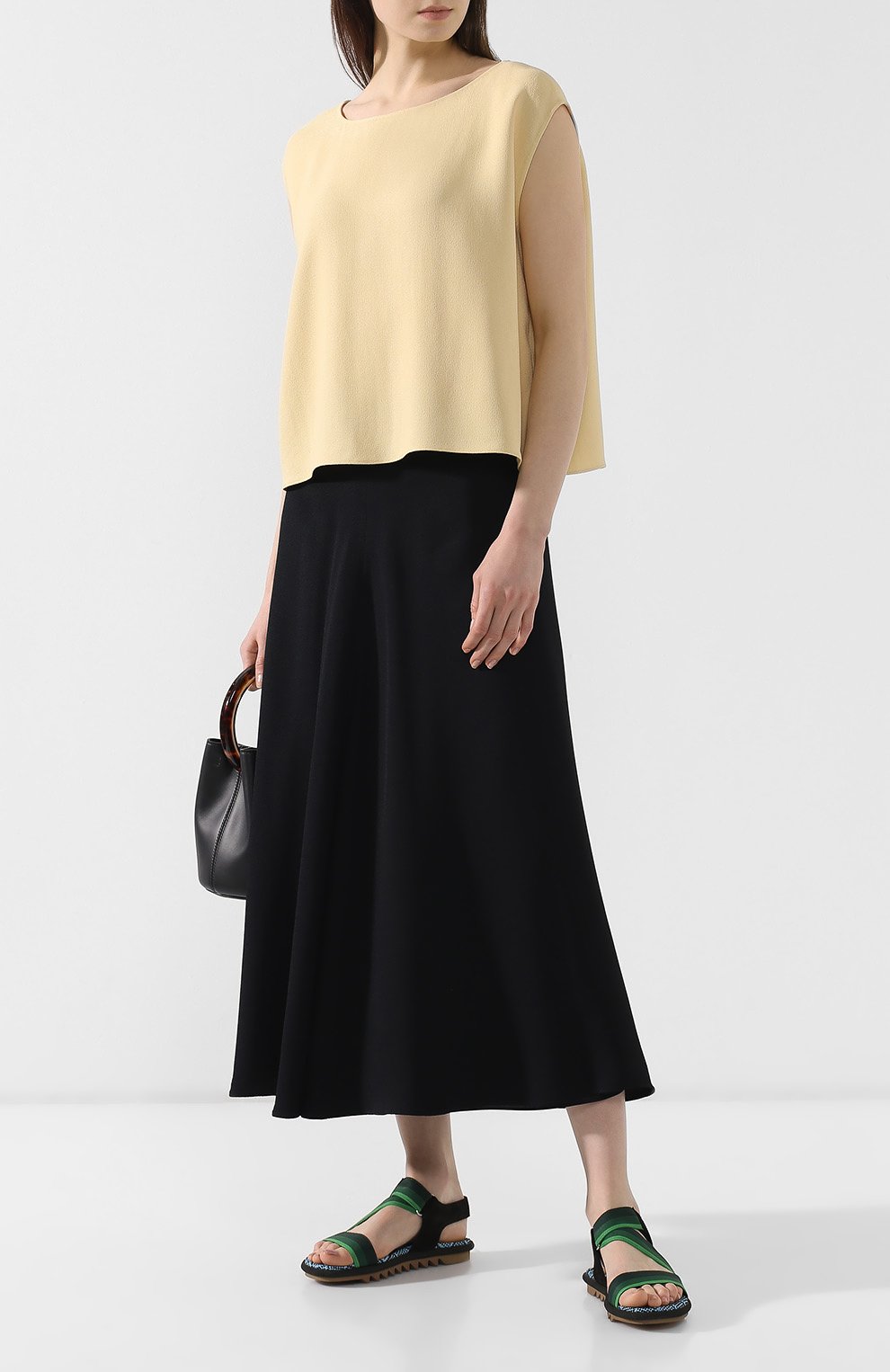 Юбка-макси THEORY черного цвета по цене 36950 руб., арт. I1006305, фото 2 Юбка-макси THEORY, арт. I1006305, фото 2