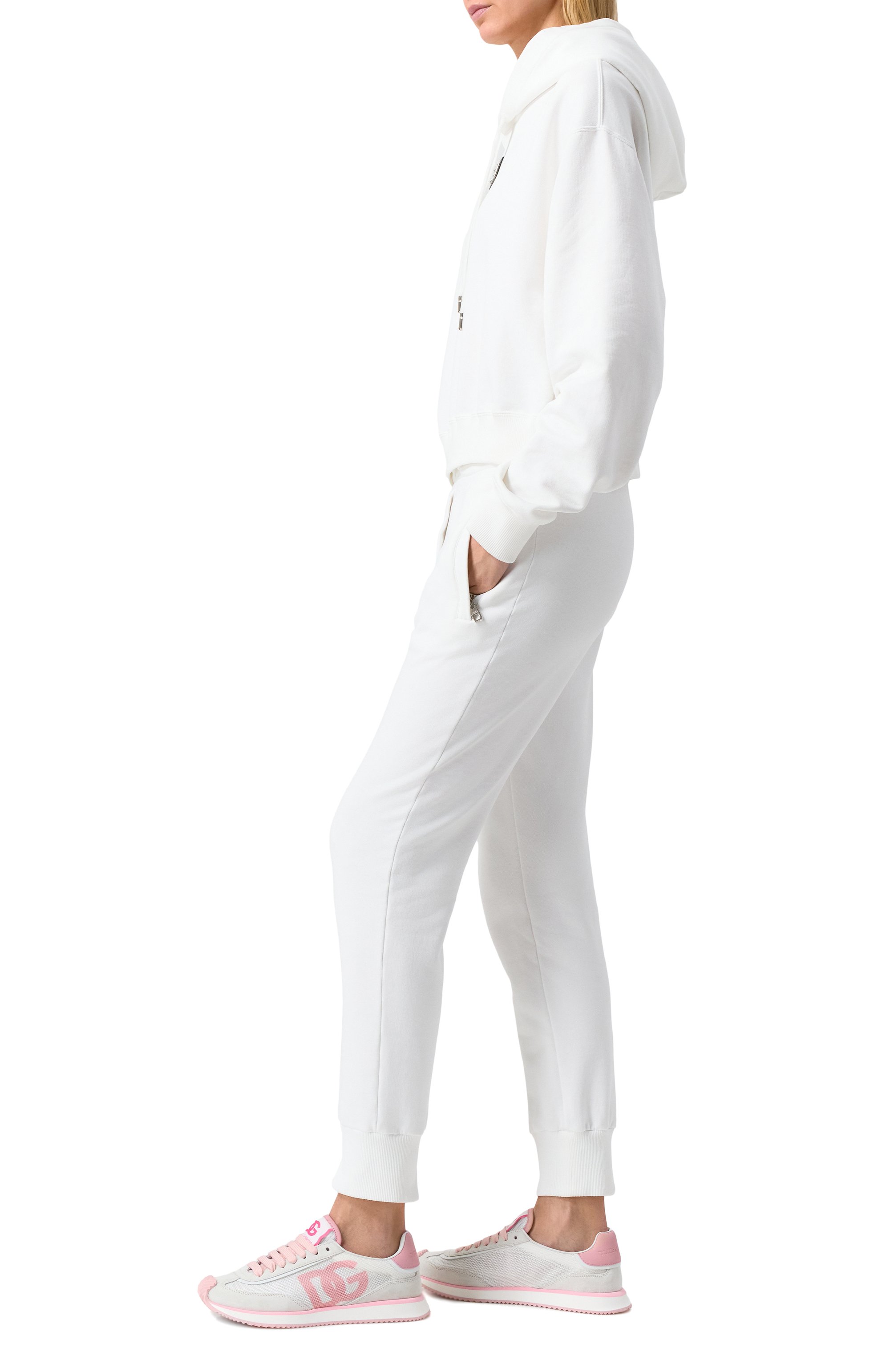 Комбинированные кроссовки dg cushion DOLCE & GABBANA, арт. CK2288/A5355, фото 2