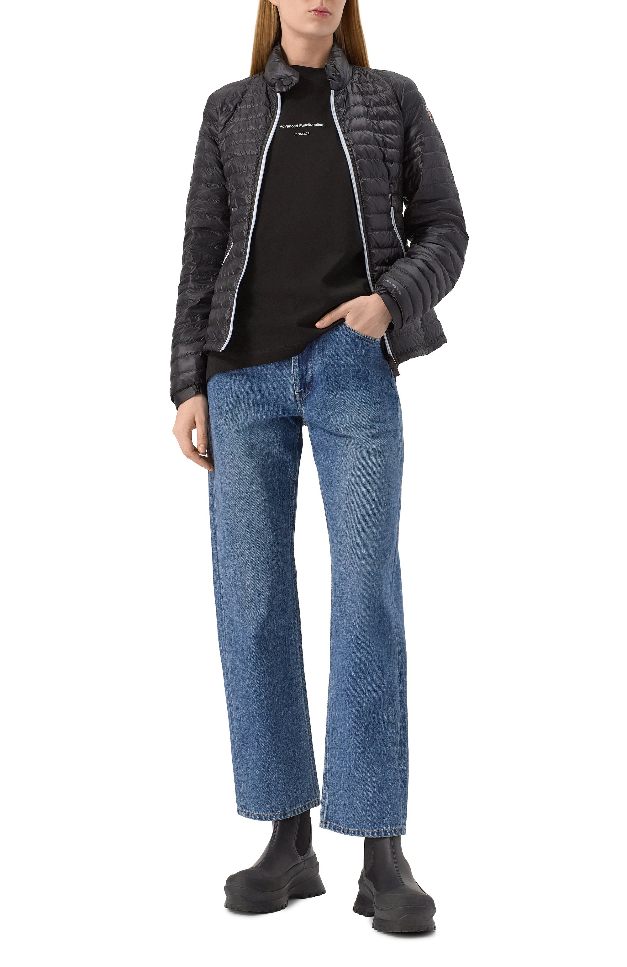 Хлопковая футболка MONCLER, арт. 8C00004/829H8, фото 2