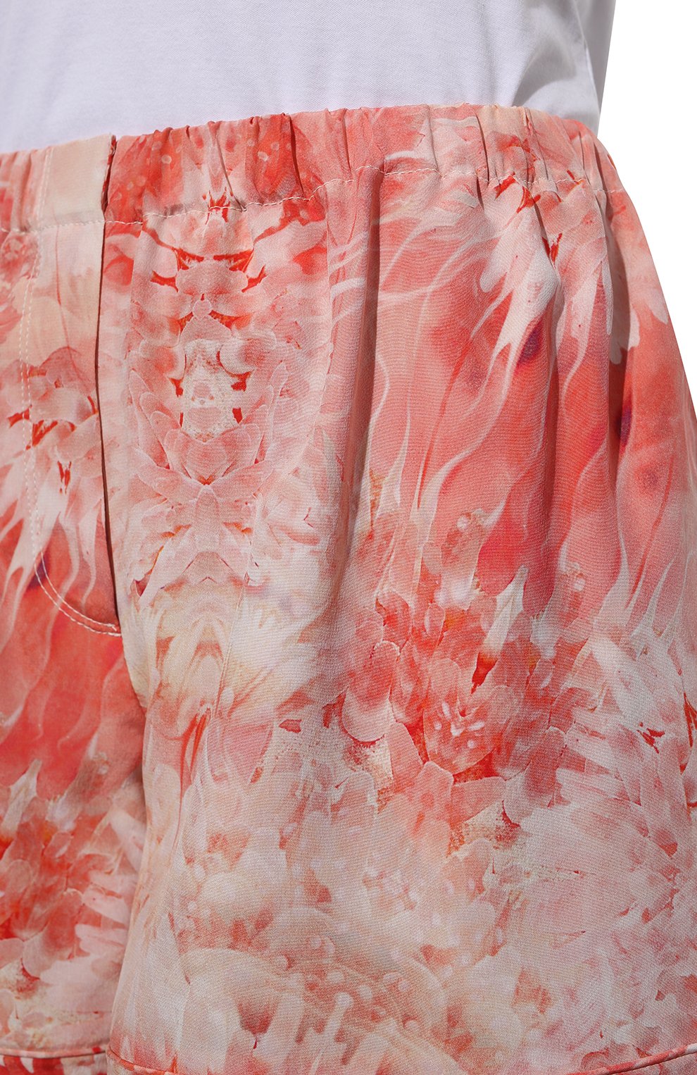 Шелковые шорты ALEXANDER MCQUEEN, арт. 685501/QCAE0, фото 5