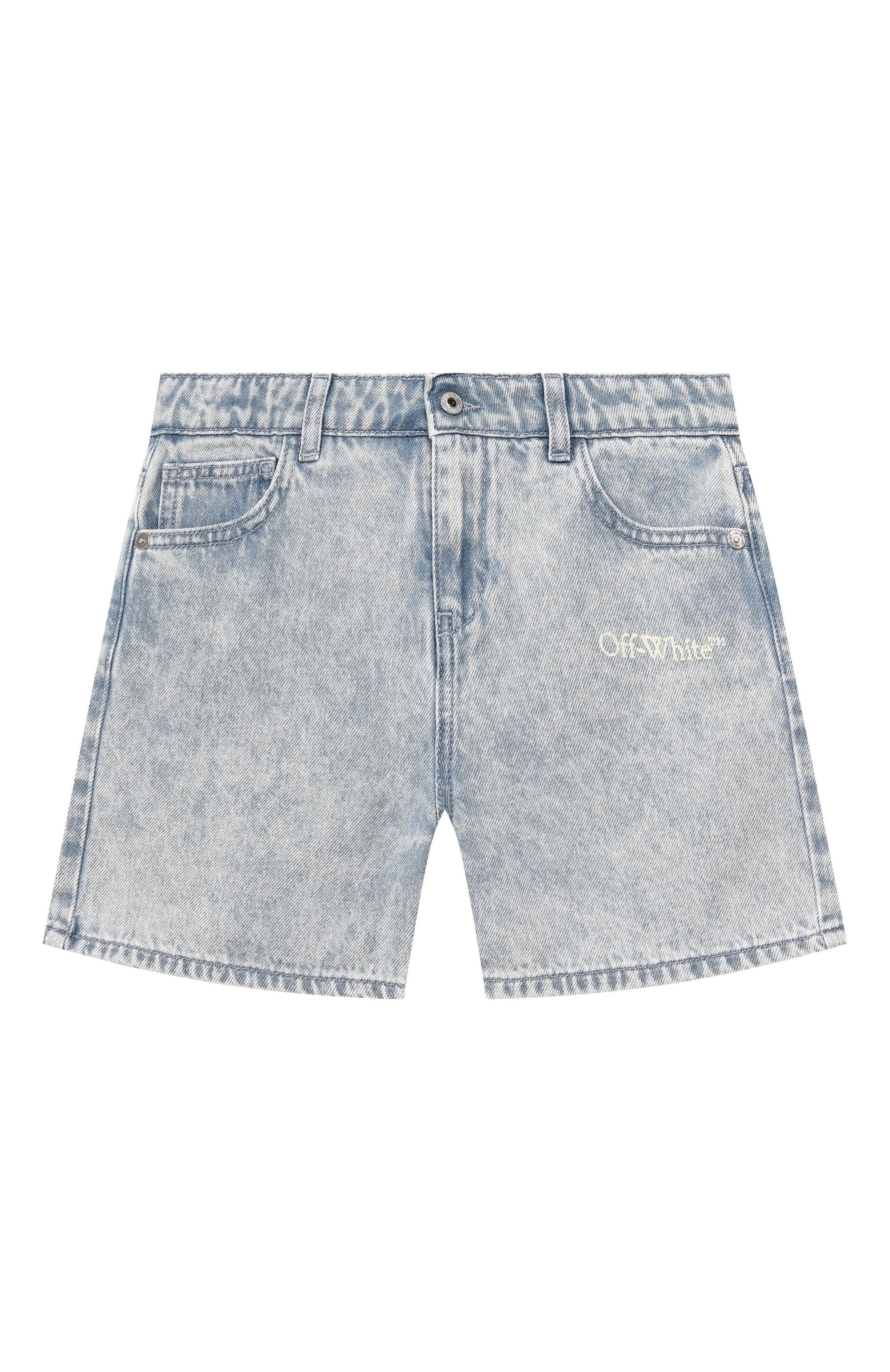 Джинсовые шорты OFF-WHITE, арт. 0GYC004S26DEN001_001, фото 1