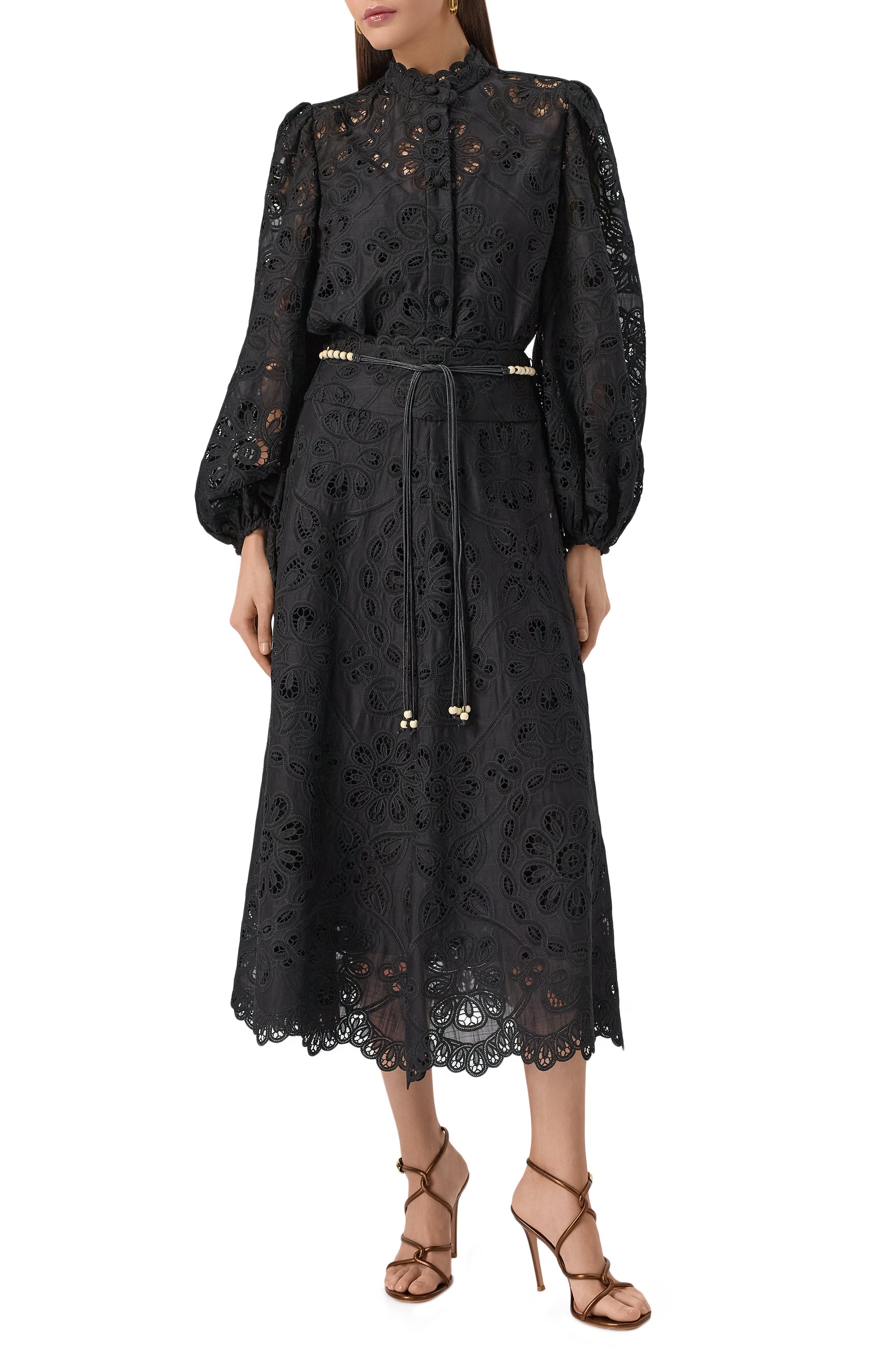 Хлопковая блузка ZIMMERMANN, арт. 4253TSS251, фото 2