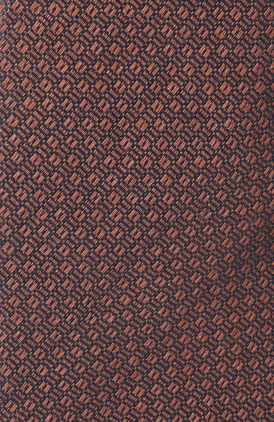 Галстук из шелка и льна CANALI, арт. 18/HJ04540, фото 4