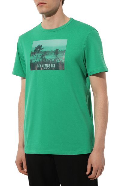 Хлопковая футболка DIRK BIKKEMBERGS, арт. BKK2MTS06, фото 3