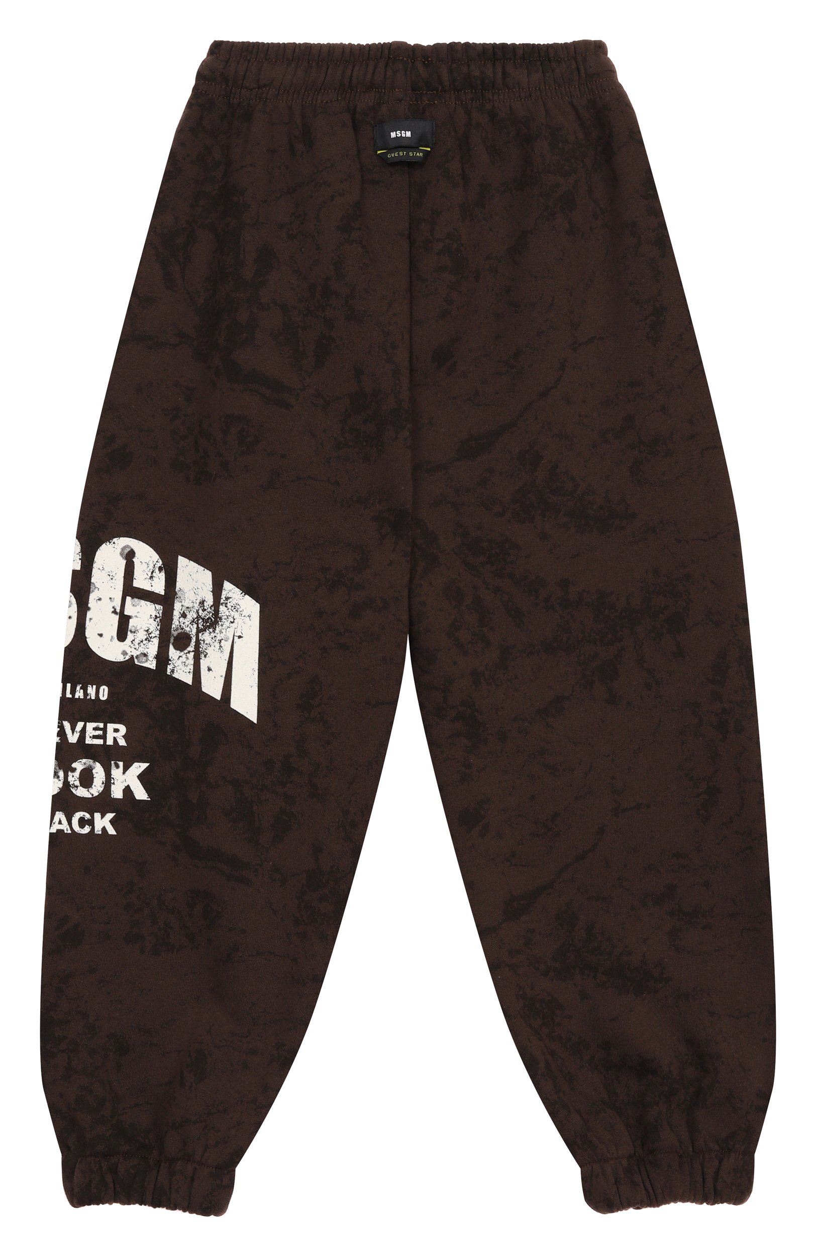 Хлопковые джоггеры MSGM KIDS, арт. F6MSJBFP322, фото 2