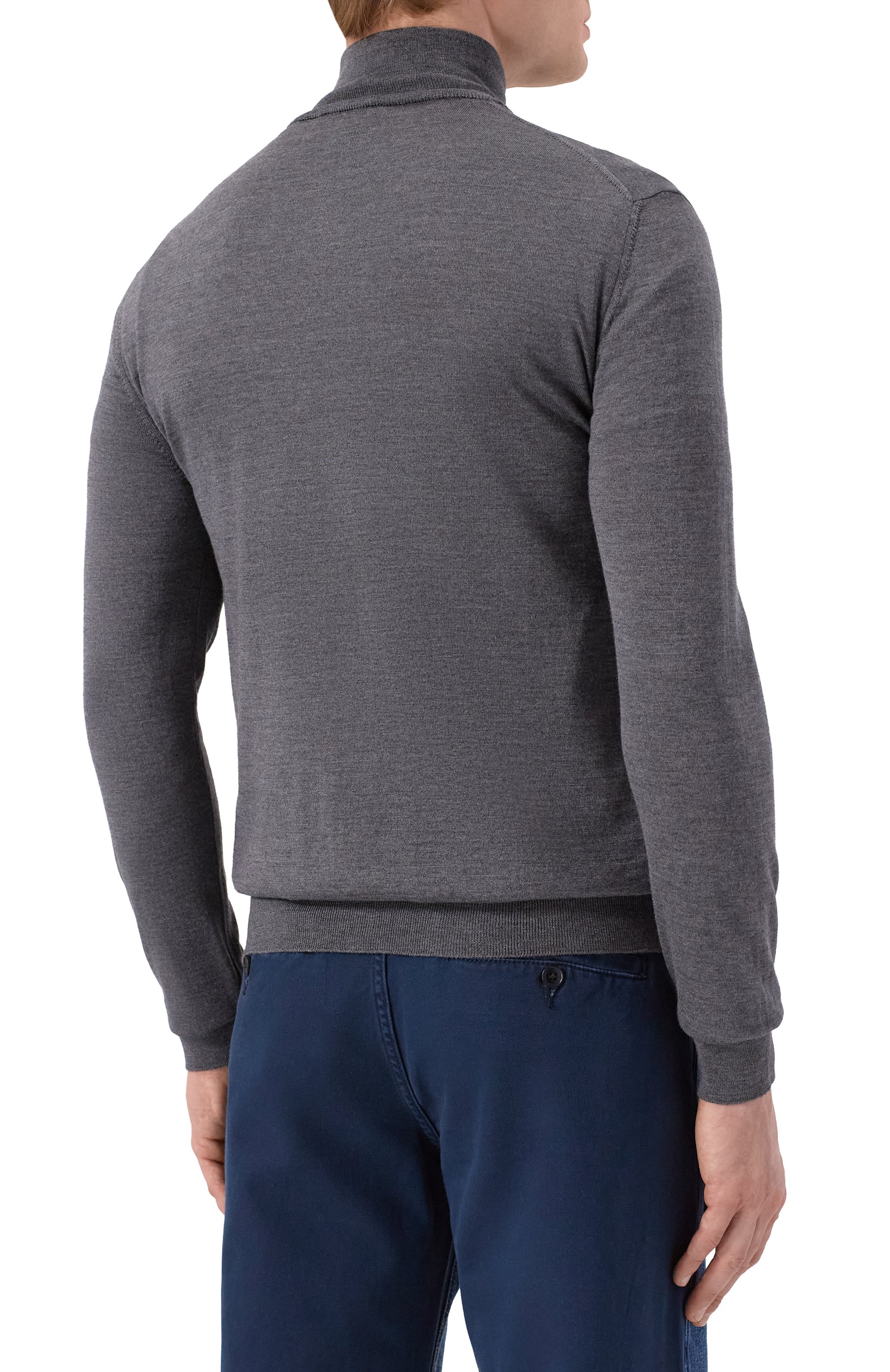 Джемпер из шерсти и шелка ANDREA CAMPAGNA, арт. M5625-5306, фото 4