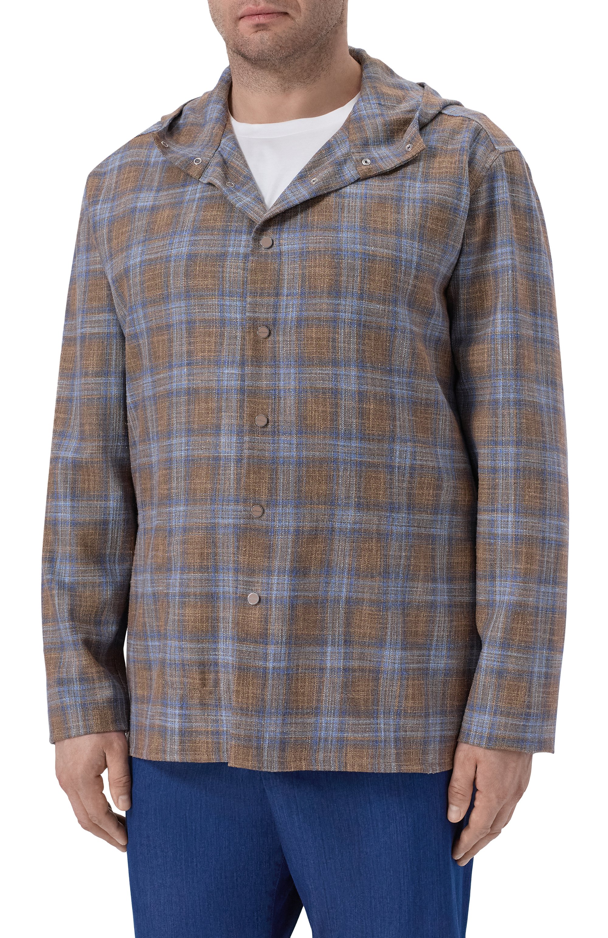 Рубашка из ш ерсти и шелка KITON, арт. UMCPETEK0628G, фото 3